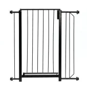 Grade Porta FIT Tubline Preta 70cm com Extensor 10cm